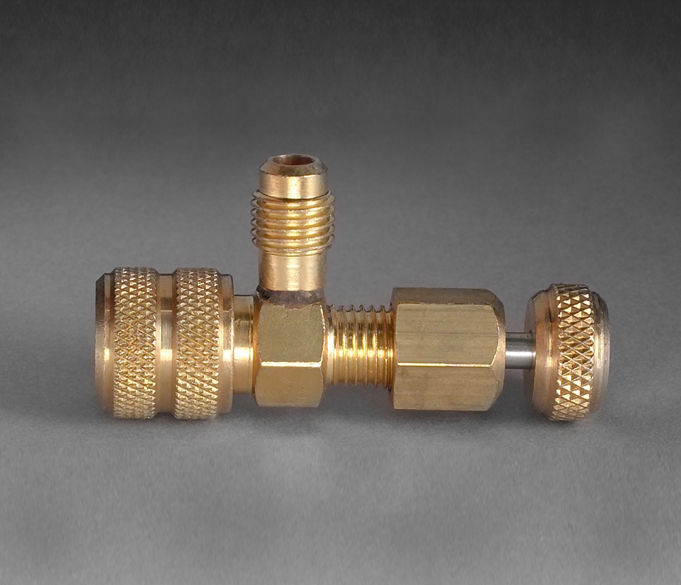 Core depressor valve 1/4 1/4 Cooling Equipment